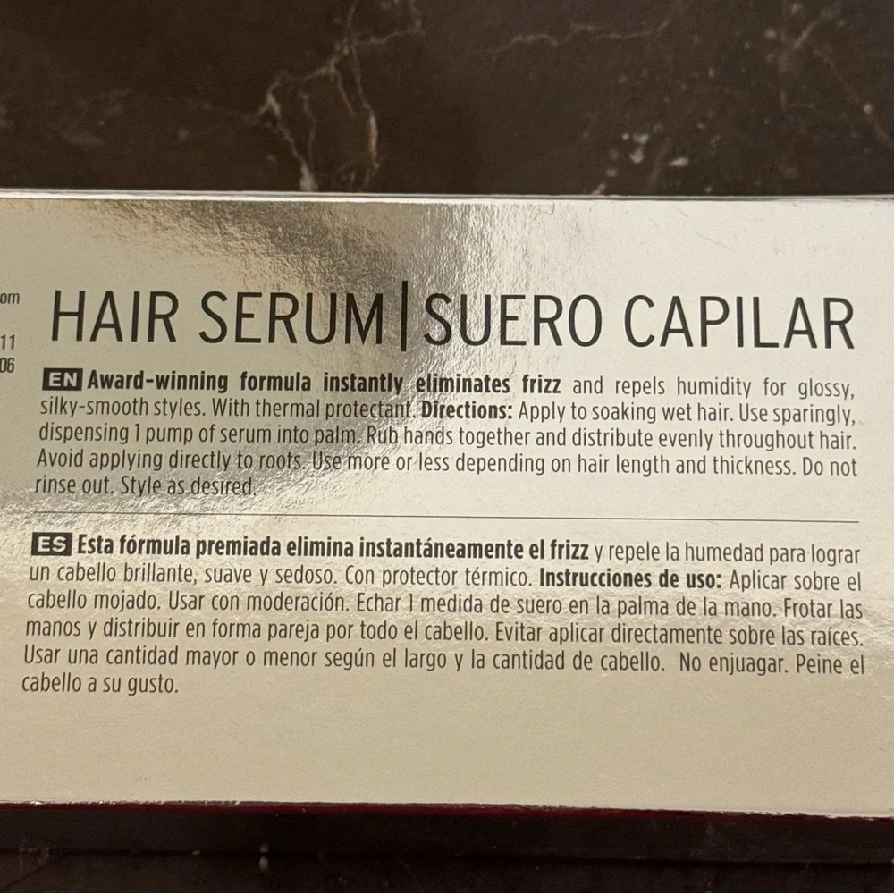 John Frieda Frizz-Ease Original Hair Serum 1.69oz‎ Medium-Coarse Hair NEW in box - Picture 2 of 2